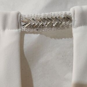 White House Black Market Elegant White Sleeveless Top.